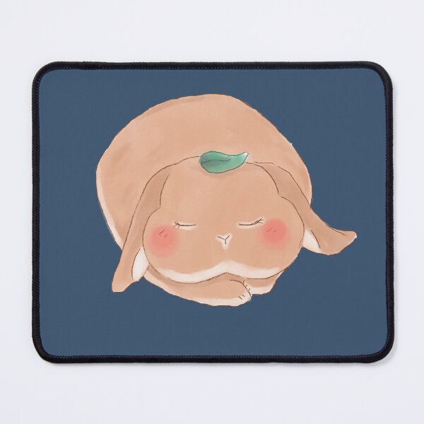 Item preview, Sleeping Bunny | Bailey Cream Mochi Rabbit | Bunniesmee designed and sold by bunniesmee.
