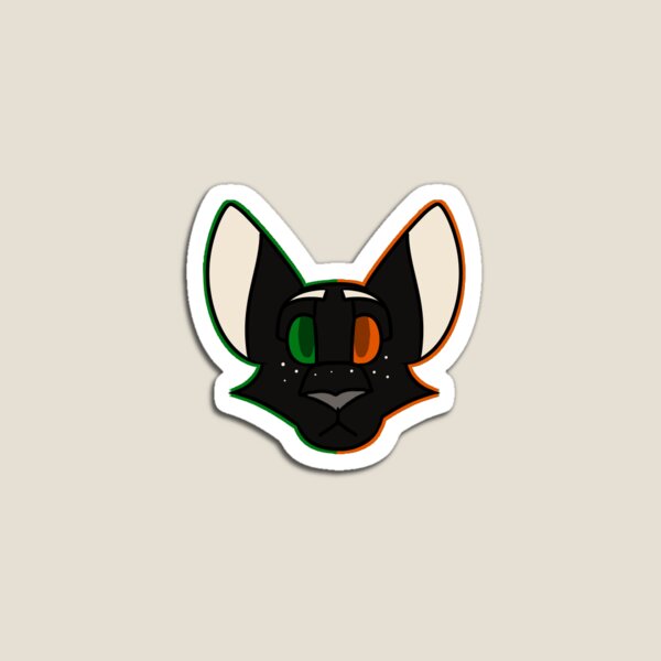 Ravenpaw - Warrior Cats SVG, PNG, JPG - Digital Sticker / Cake Topper /  Gift / Instant Download - 1 Digital Sticker