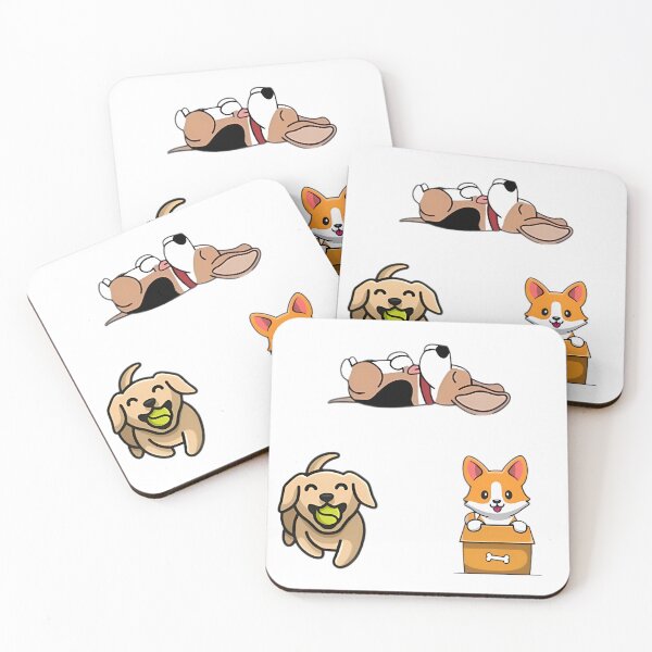 Item preview, Cute Dog Pattern designed and sold by PetPrintPalace.