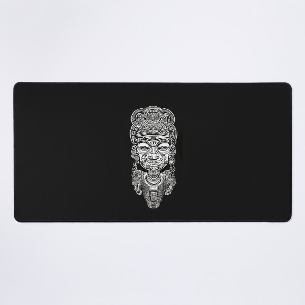 Item preview, Mayan person in black and white designed and sold by Mayans-art.