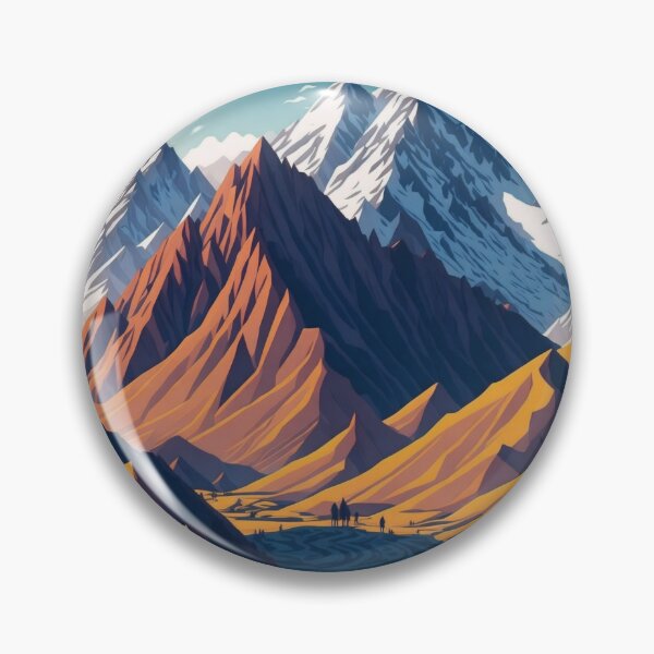 Item preview, Enchanting Awe: Character-Focused Mountain Panorama designed and sold by RedArtG09.
