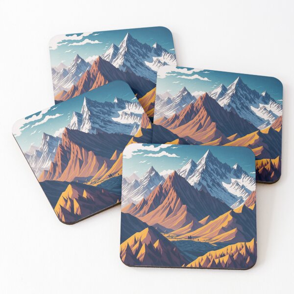 Item preview, Enchanting Awe: Character-Focused Mountain Panorama designed and sold by RedArtG09.