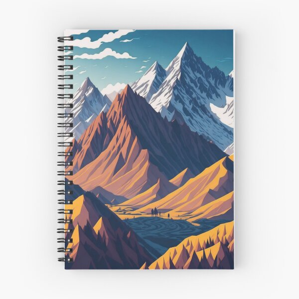 Item preview, Enchanting Awe: Character-Focused Mountain Panorama designed and sold by RedArtG09.