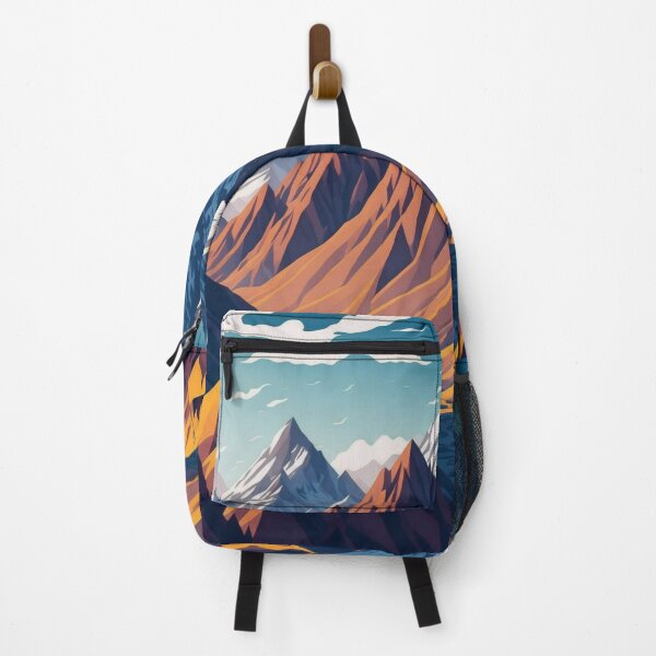 Item preview, Enchanting Awe: Character-Focused Mountain Panorama designed and sold by RedArtG09.