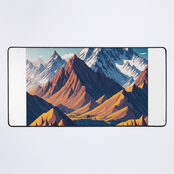 Item preview, Enchanting Awe: Character-Focused Mountain Panorama designed and sold by RedArtG09.
