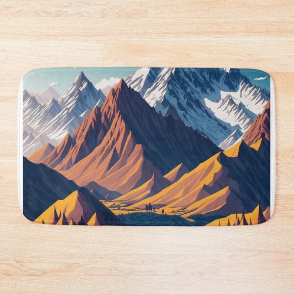 Item preview, Enchanting Awe: Character-Focused Mountain Panorama designed and sold by RedArtG09.