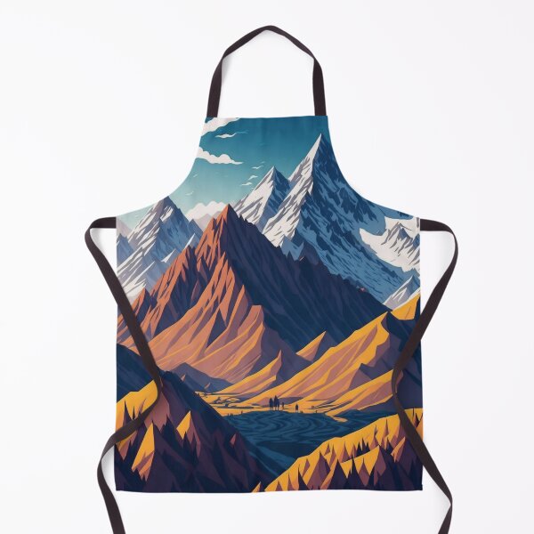 Item preview, Enchanting Awe: Character-Focused Mountain Panorama designed and sold by RedArtG09.