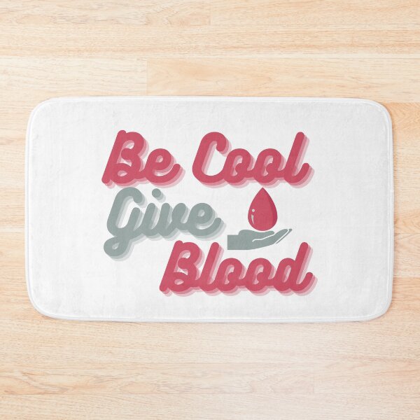 Item preview, Be Cool Give Blood / World Blood Donor Day designed and sold by MindPalette.