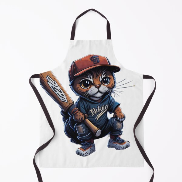 Item preview, Kitty League All-Star: Cute Baseball Playing Kitten Design designed and sold by harperjg.