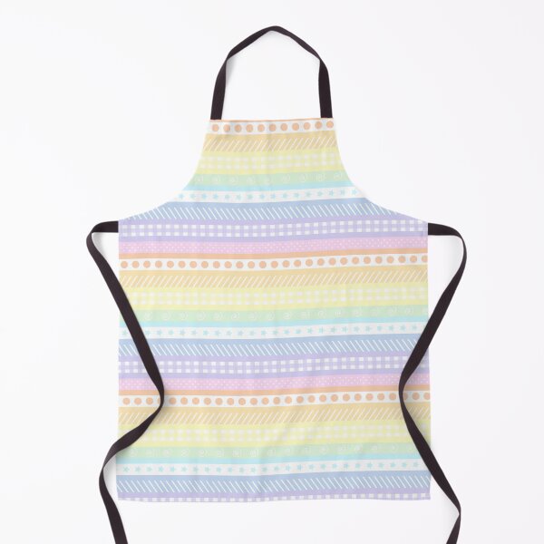 Item preview, Pastel rainbow washi style stripes - horizontal designed and sold by LittleBettyMakes.