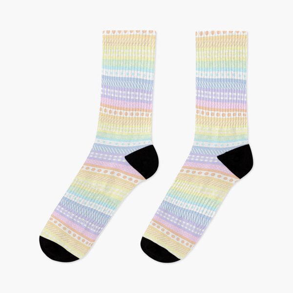 Item preview, Pastel rainbow washi style  stripes - horizontal designed and sold by LittleBettyMakes.