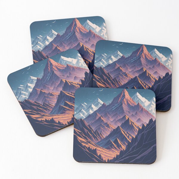 Item preview, Cinematic Peaks: Detailed Isolated Illustration in Logo Style designed and sold by RedArtG09.