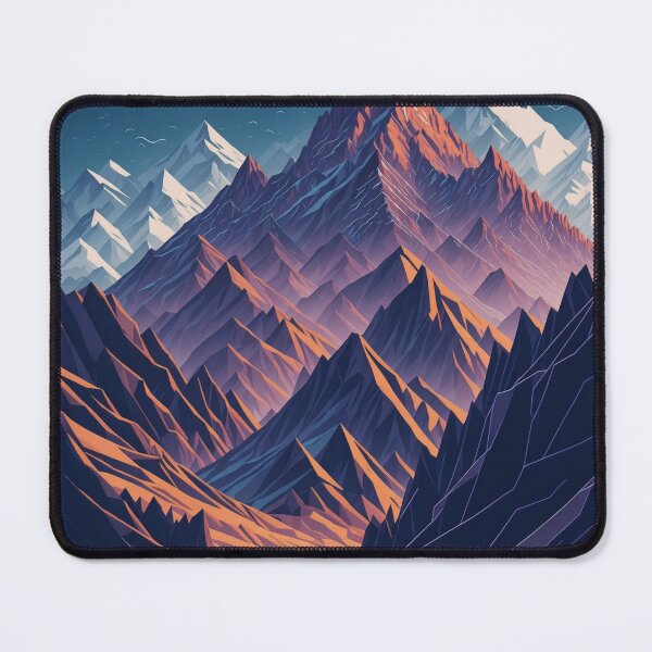 Item preview, Cinematic Peaks: Detailed Isolated Illustration in Logo Style designed and sold by RedArtG09.