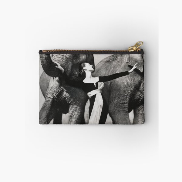 Item preview, Dovima with elephants, 1955 - RICHARD AVEDON - Fashion Photography designed and sold by HoneymoonHotel.