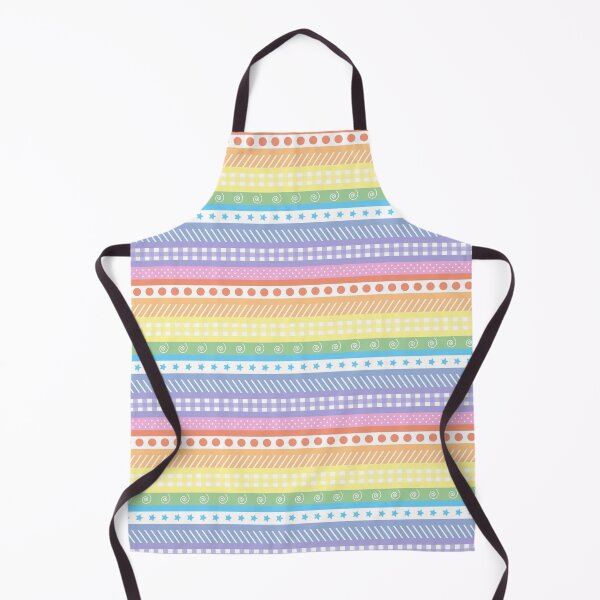 Item preview, Bright pastel rainbow washi style stripes - horizontal designed and sold by LittleBettyMakes.