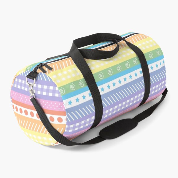 Item preview, Bright pastel rainbow washi style stripes - horizontal designed and sold by LittleBettyMakes.