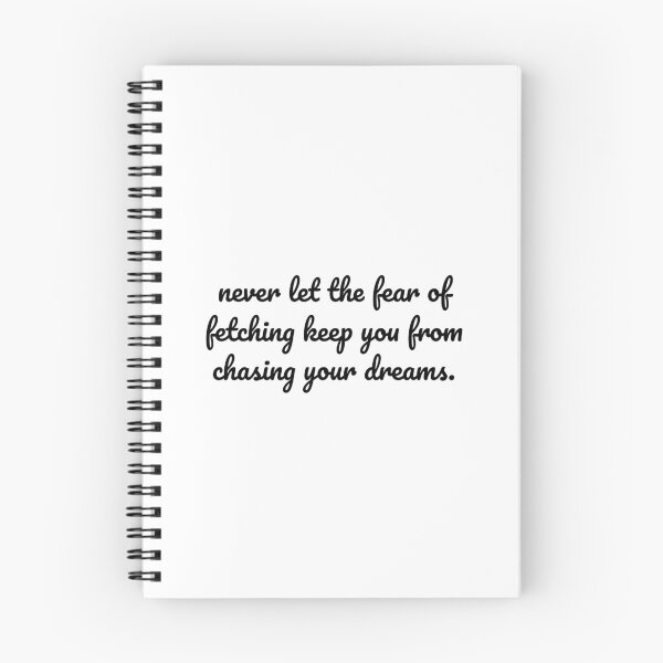 Item preview, "Fearless Dream Chaser: Embrace the Art of Fetching Success" designed and sold by MeganMo.