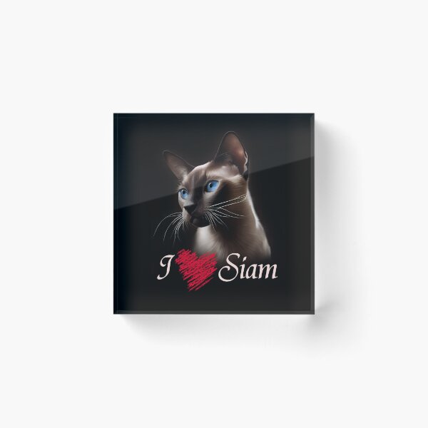 Artikelvorschau, I love Siam entworfen und verkauft von derKatzenmensch.