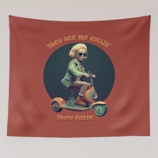 Item preview, They See Me Rollin', They Hatin' Hip Tyke designed and sold by danielliamgill.