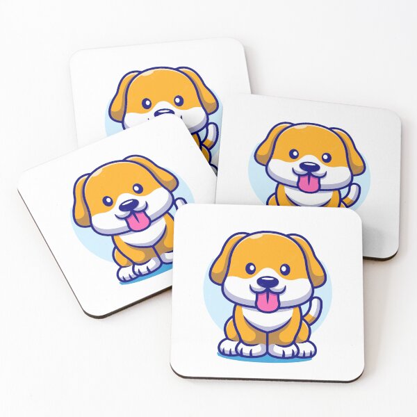 Item preview, Yellow Puppies - Cute and Playful  designed and sold by JustArtDesign9.