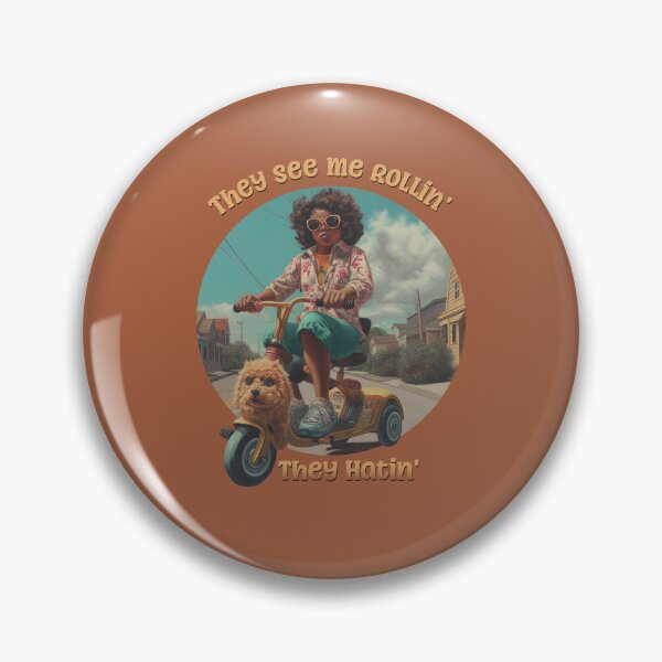 Item preview, They See Me Rollin', They Hatin' Hot Mama on a Three Wheeler designed and sold by danielliamgill.