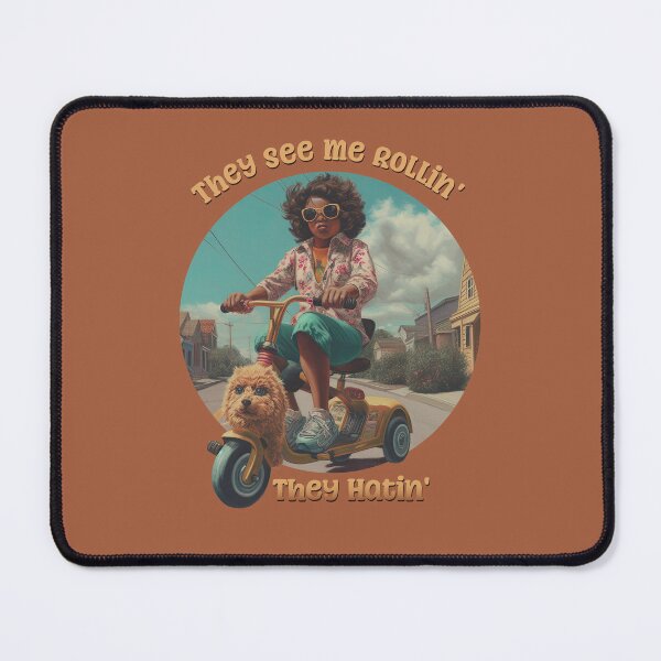 Item preview, They See Me Rollin', They Hatin' Hot Mama on a Three Wheeler designed and sold by danielliamgill.