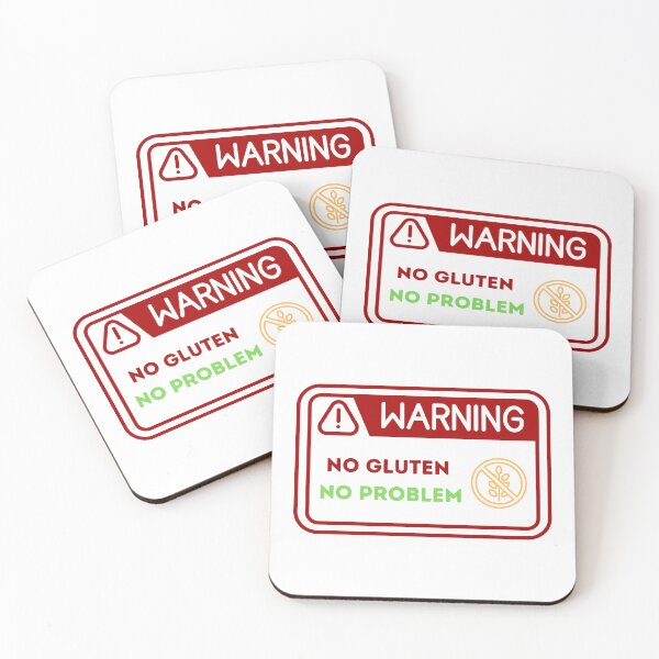 Item preview, No Gluten No Problem (Red) designed and sold by marccie.
