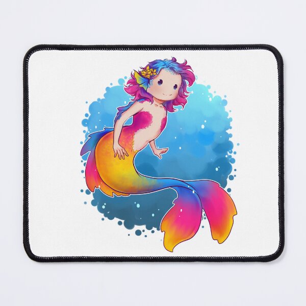 Item preview, Pansexual Pride Mermaid  designed and sold by chroma_imp.