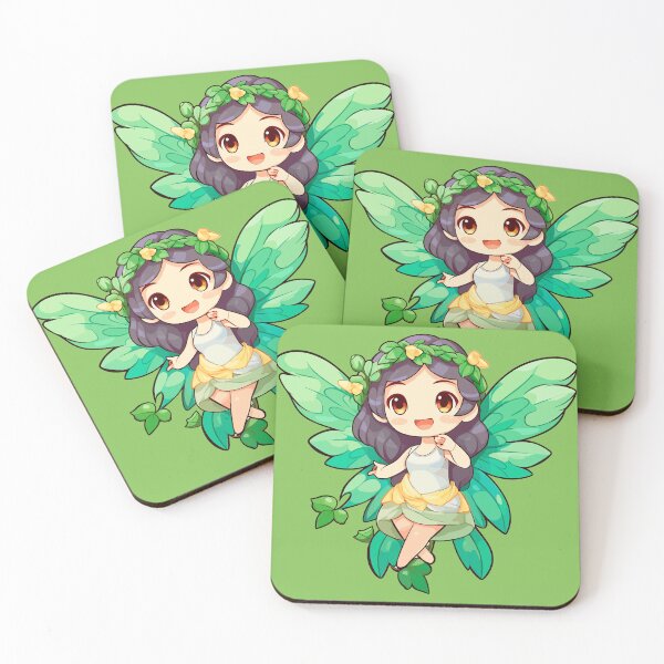 Item preview, Sweet kawaii fairy of laurels designed and sold by Caodin.