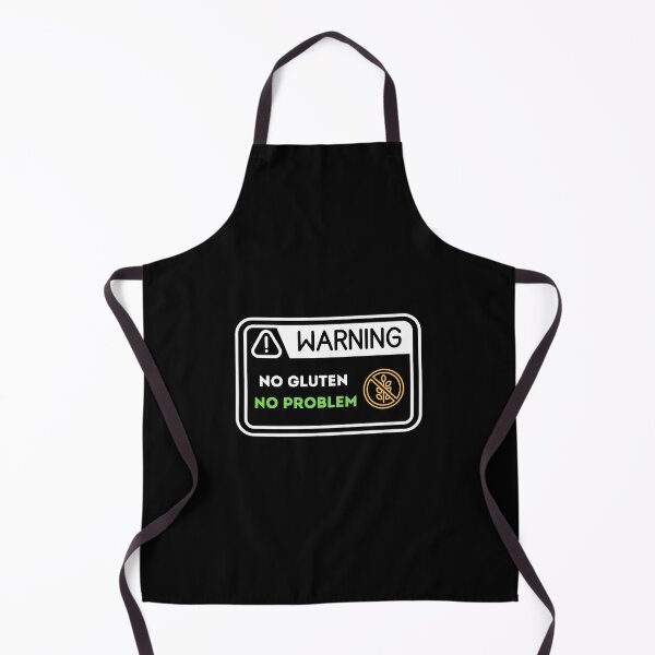 Item preview, No Gluten No Problem (White) designed and sold by marccie.