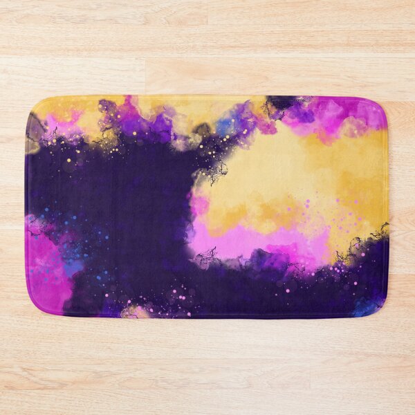 Item preview, Blue Burns Orange - Blue Orange Violet Abstract designed and sold by Joey Santiago.