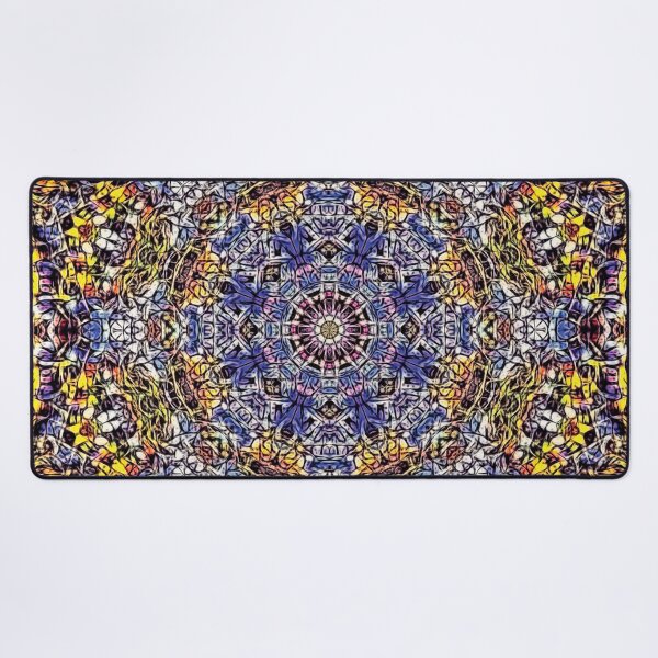 Item preview, Rotonda del rey de la montaña - Mandala de paisaje psicodélico designed and sold by RML Art Studios.
