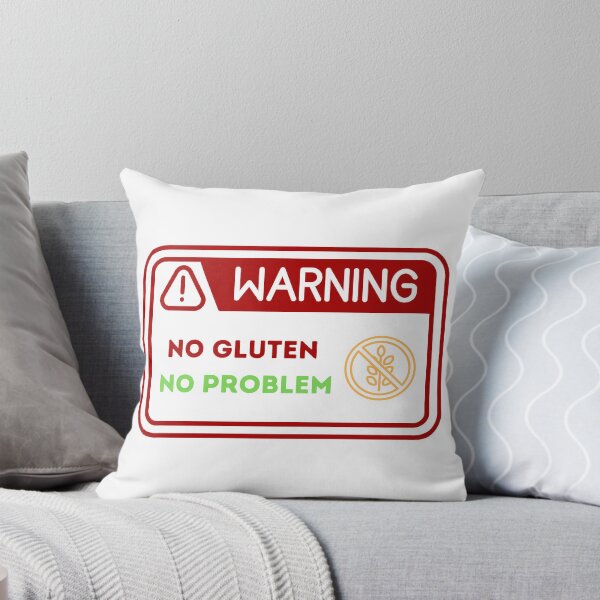 Item preview, No Gluten No Problem (Red) designed and sold by marccie.
