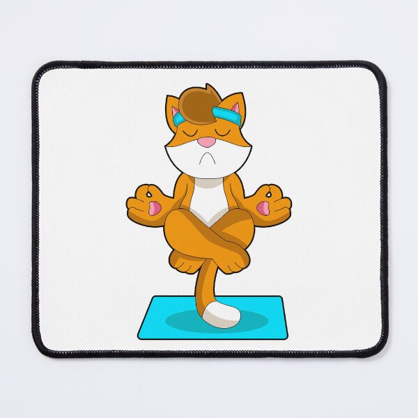 Item preview, Cat Yoga Meditation Gymnastics designed and sold by Snabdesign84.