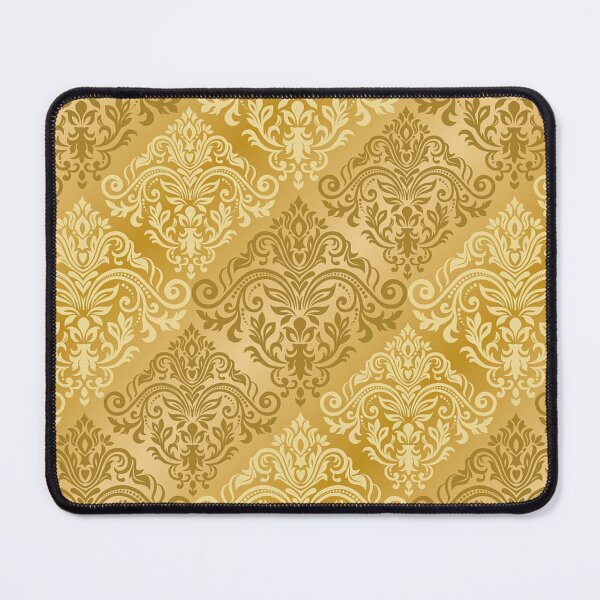 Item preview, Elegant Golden And Bronze Wallpaper Pattern Print designed and sold by mj-darling-arts.