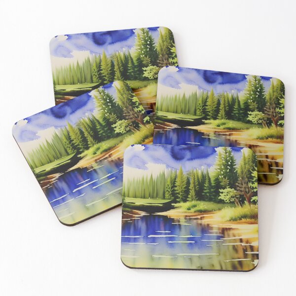 Item preview, Beautiful Landscape designed and sold by Poetic Patterns Studio.