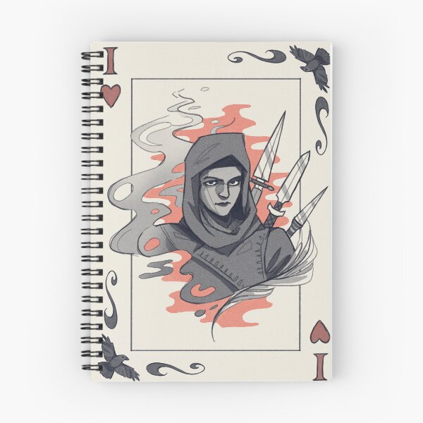 Item preview, Naipe Inej Ghafa - Seis de cuervos designed and sold by kyrartist.