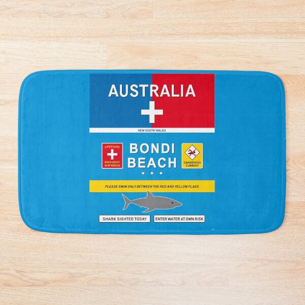 Item preview, Australia Sydney Bondi Beach Surf Travel Vintage Poster Affiche Voyage designed and sold by PB Mary.