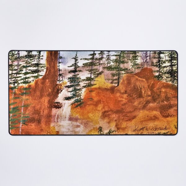 Item preview, Rugged Waterfall designed and sold by Scott and Mary Schneider art_photography.