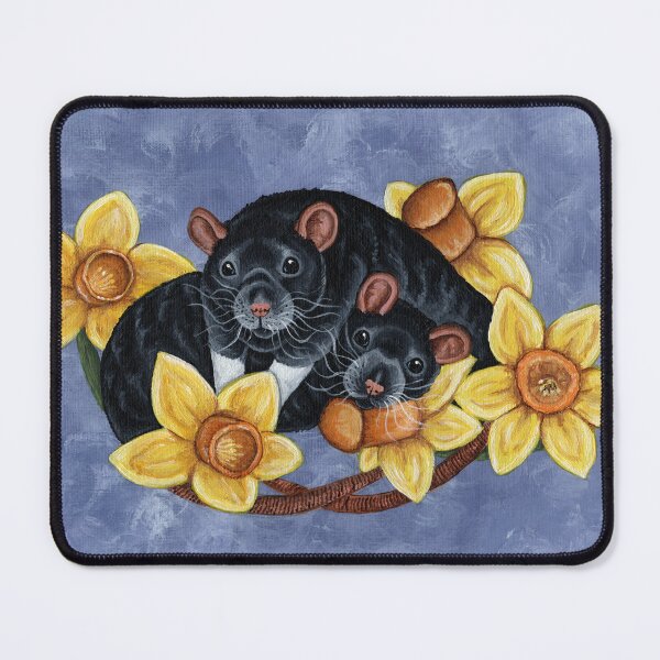 Item preview, Rats and Daffodils designed and sold by WolfySilver.