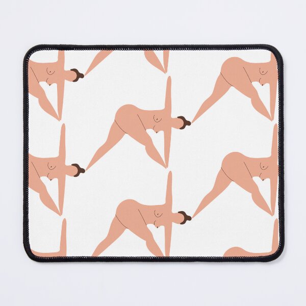 Item preview, Figurine naked young woman performing yoga. designed and sold by Innamalinka.