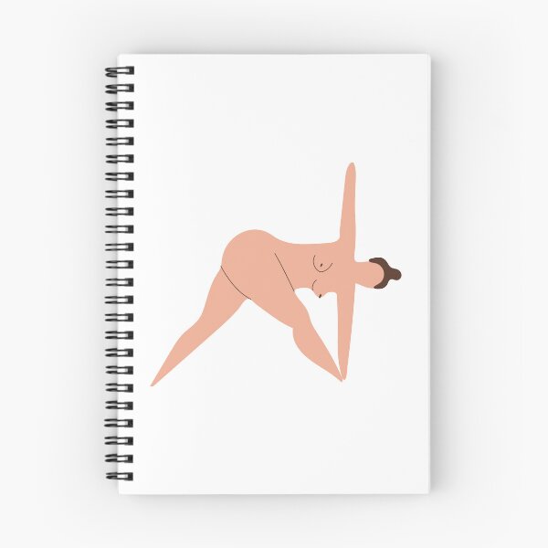Item preview, Figurine naked young woman performing yoga. designed and sold by Innamalinka.