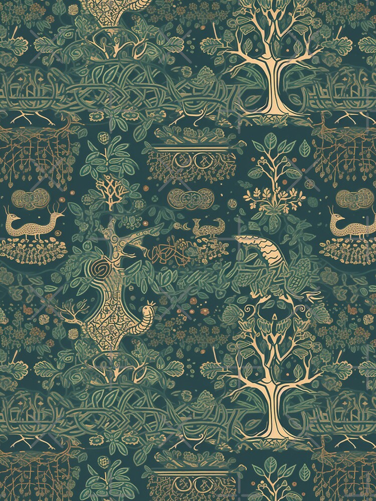 Thumbnail 4 of 4, iPhone Case, Eternal Roots designed and sold by PixelPatchwork.