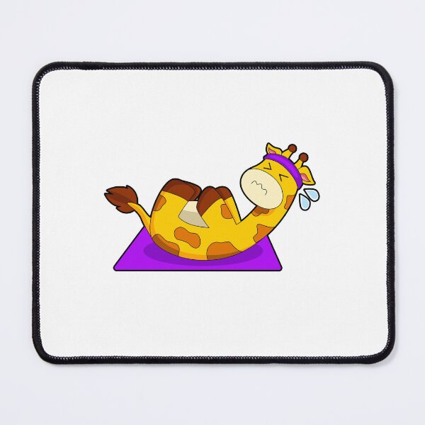 Artikelvorschau, Giraffe Yoga Meditation Gymnastik entworfen und verkauft von Snabdesign84.