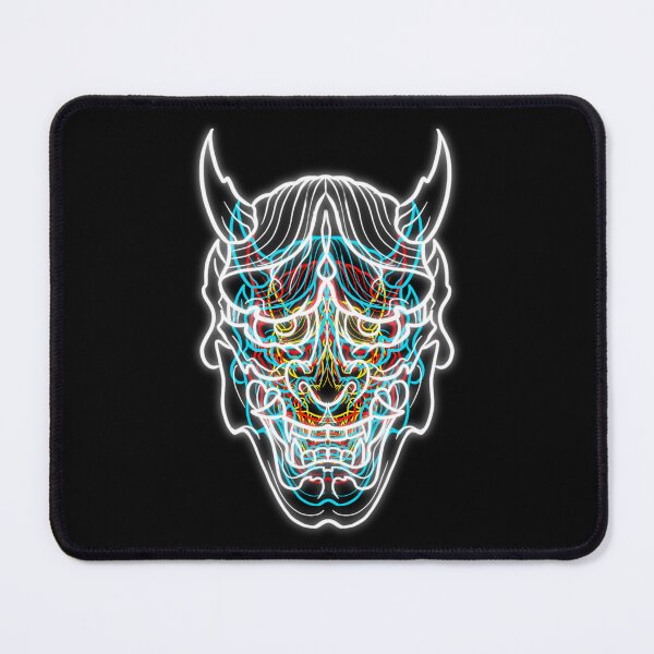 Item preview, Neon Hannah Design - Neo Oni Mask designed and sold by Mitch616Art.