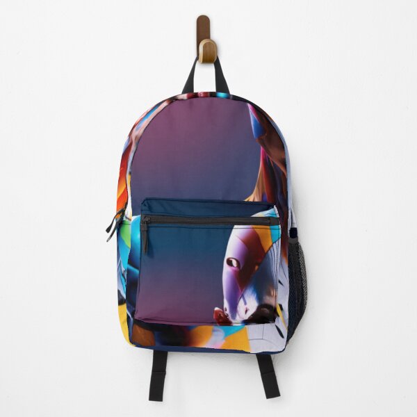 Item preview, Futuristic colorful portrait designed and sold by jsebouvi.