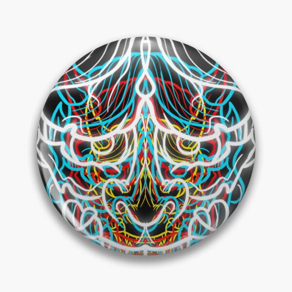 Item preview, Neon Hannah Design - Neo Oni Mask designed and sold by Mitch616Art.
