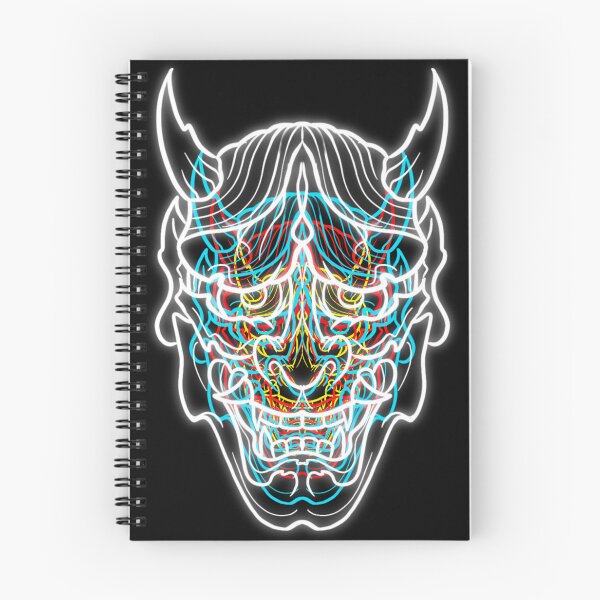 Item preview, Neon Hannah Design - Neo Oni Mask designed and sold by Mitch616Art.