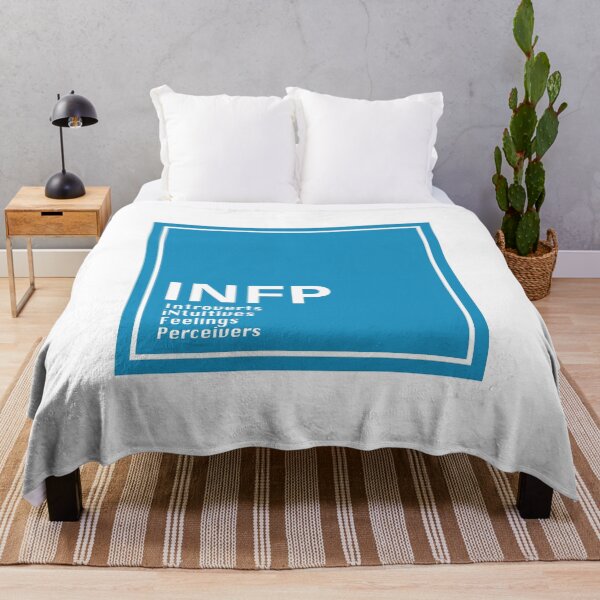 Item preview, MBTI, INFP , 16 Personalities , blue designed and sold by princessmi-com.