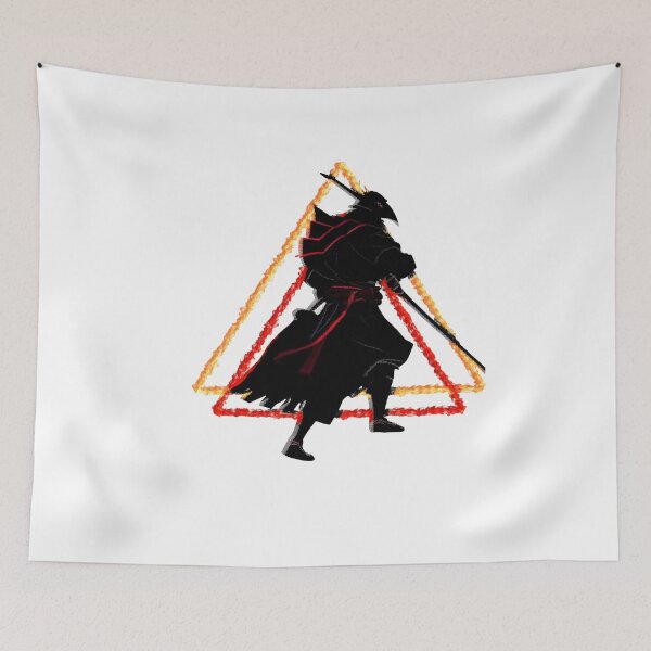 Item preview, Crow Masked Samurai: Fiery Triangles designed and sold by OrsonBrand.